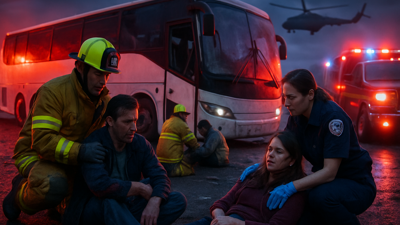 Algeria Faces Dual Transportation Crisis as Bus Crash and Military Aircraft Accident Highlight Safety Challenges