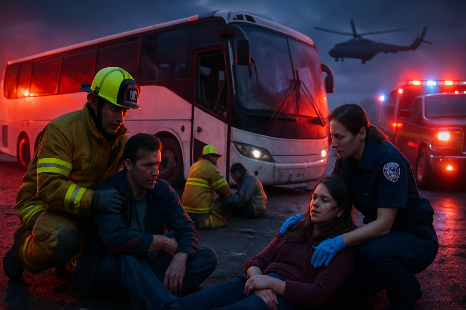 Algeria Faces Dual Transportation Crisis as Bus Crash and Military Aircraft Accident Highlight Safety Challenges