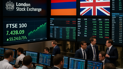 Ameriabank Makes History as First Armenian Company Among Top 100 on London Stock Exchange