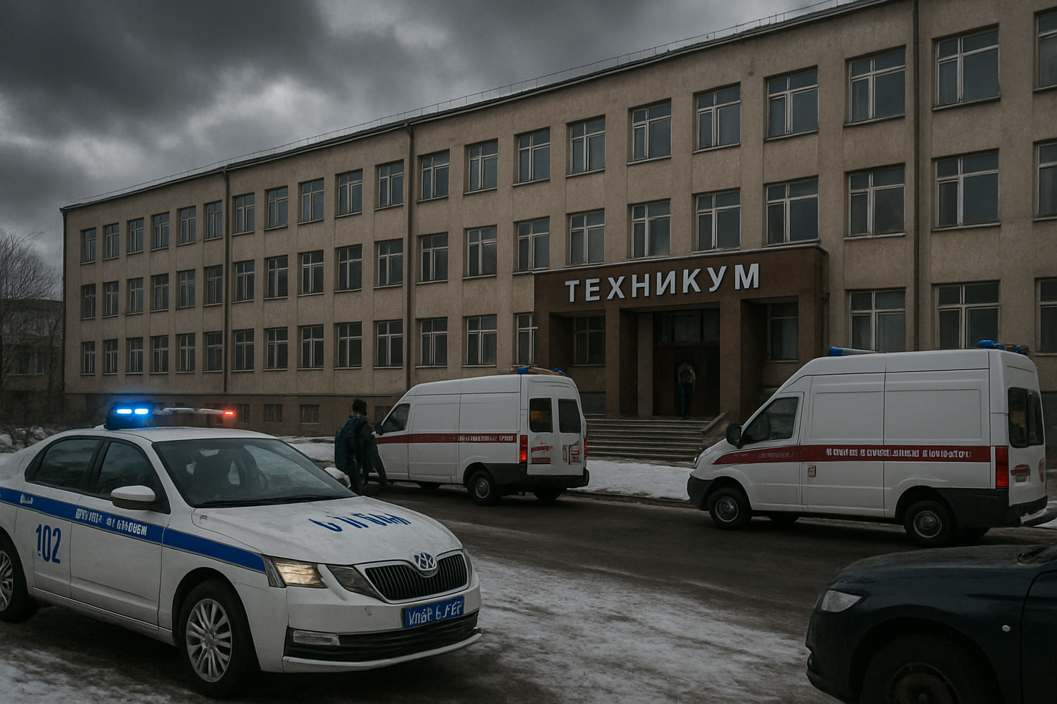Student Opens Fire at Russian Technical College in Anapa, Three Injured