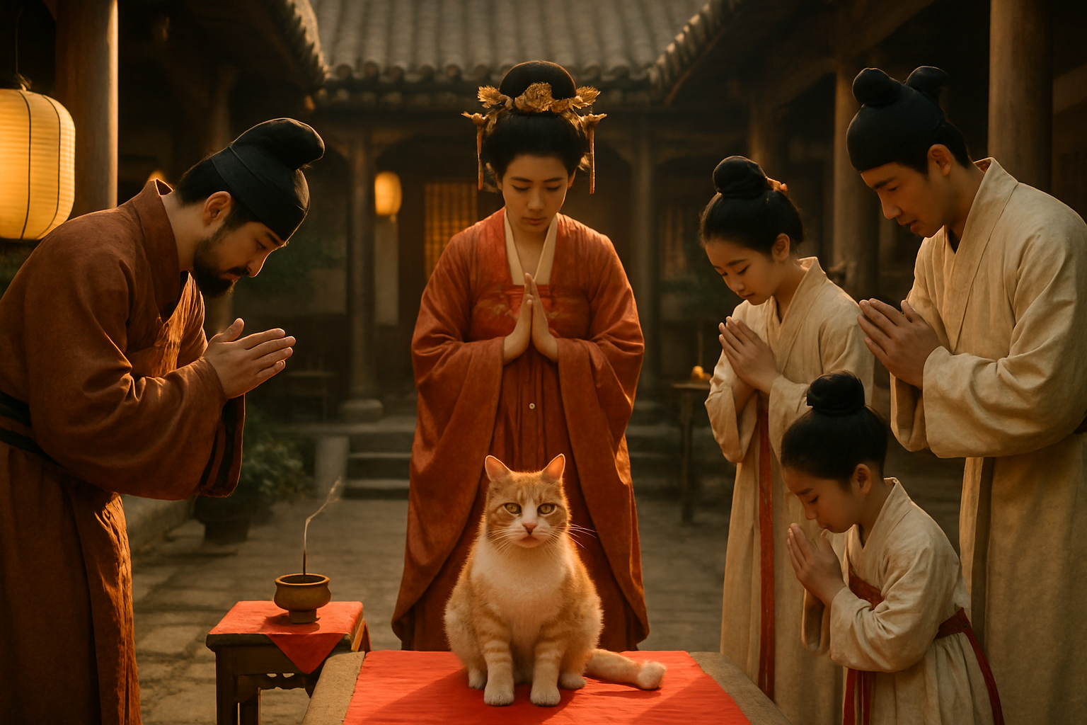 Ancient Chinese Cat Domestication Followed Marriage-Like Rituals, Archaeological Research Reveals