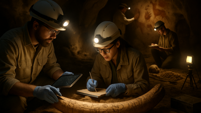 Ancient Writing 40,000 Years Earlier Than Thought and New Neanderthal-Human Interaction Patterns Revealed