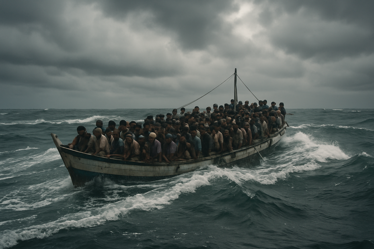 At Least 250 Missing as Migrant Boat Capsizes in Andaman Sea