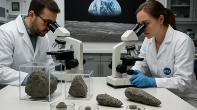 Apollo Moon Rocks Unlock Lunar Magnetic Field Mystery as Space Medicine Takes Center Stage
