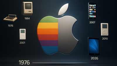 Apple's 50th Anniversary: From Garage Startup to $3.5 Trillion Tech Empire