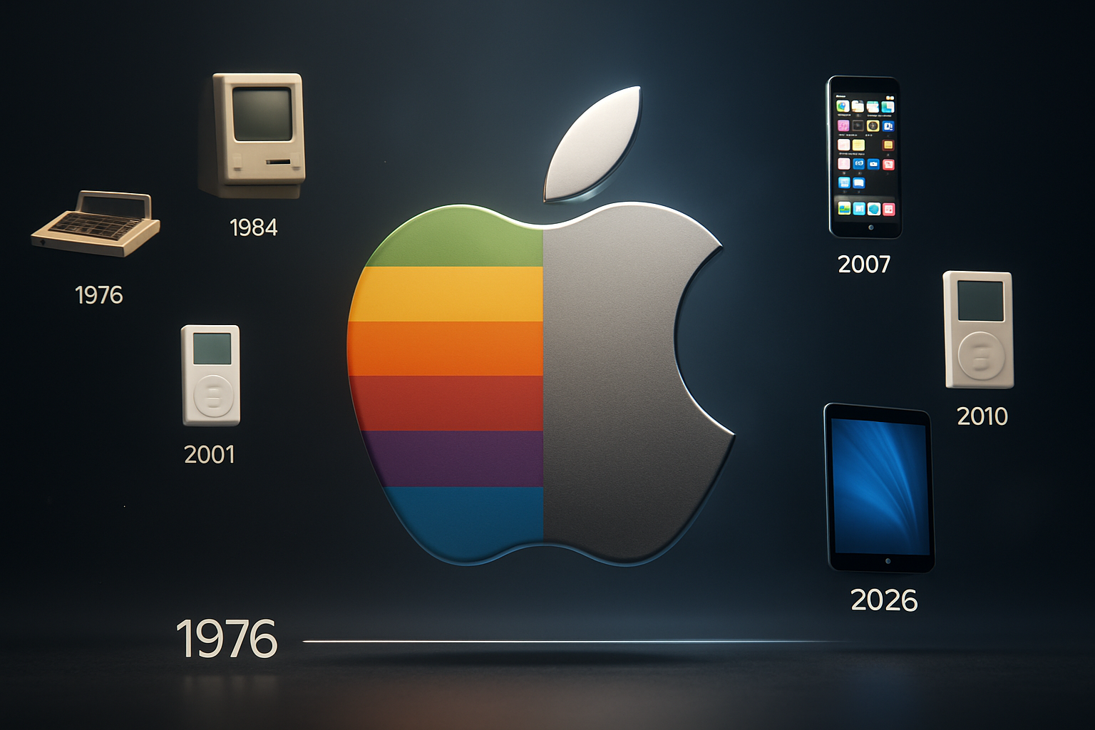 Apple's 50th Anniversary: From Garage Startup to $3.5 Trillion Tech Empire