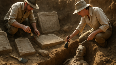 Major Archaeological Breakthroughs: Roman Artifacts and Ancient Chinese Treasures Reveal Hidden History