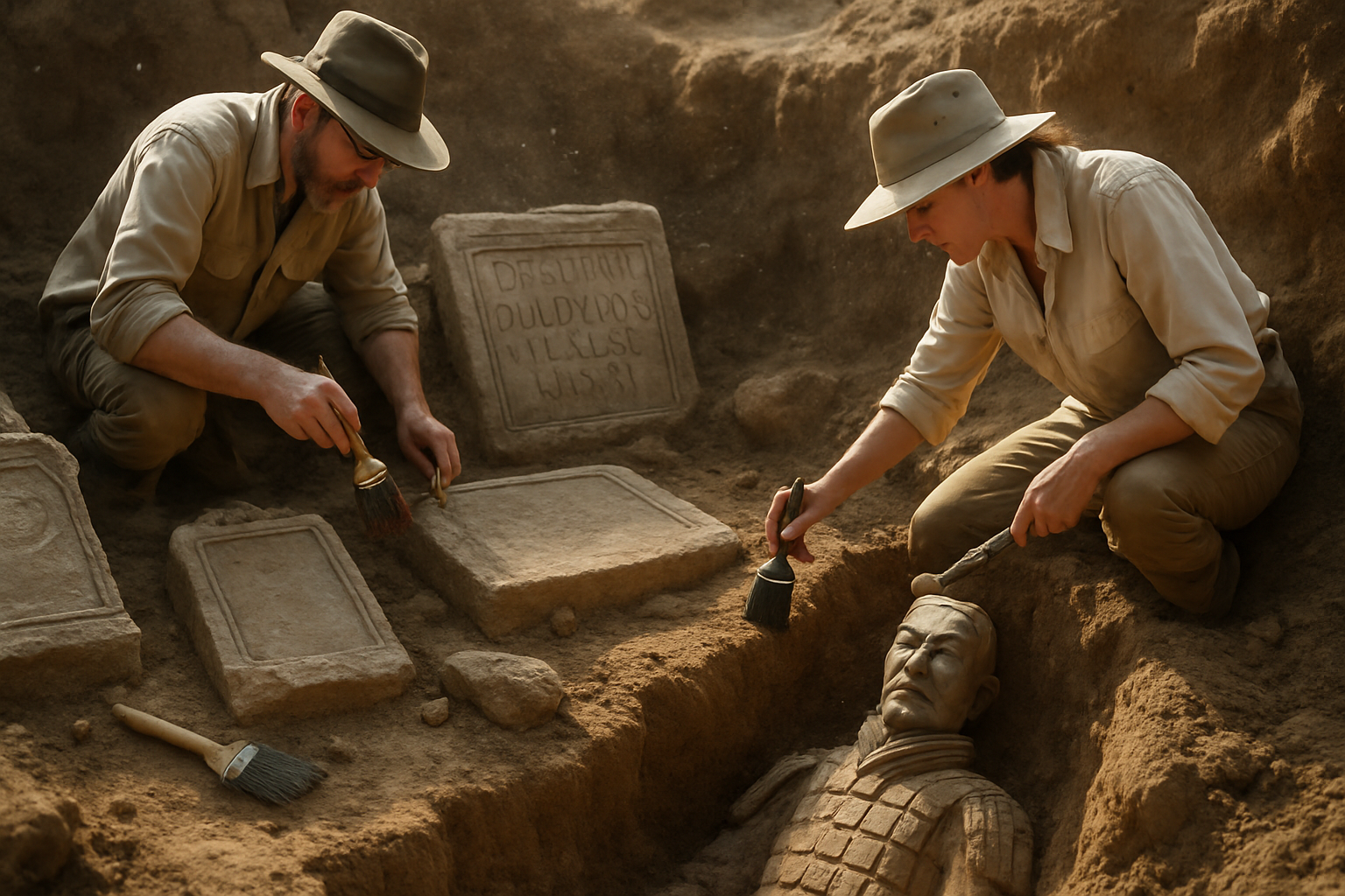 Major Archaeological Breakthroughs: Roman Artifacts and Ancient Chinese Treasures Reveal Hidden History