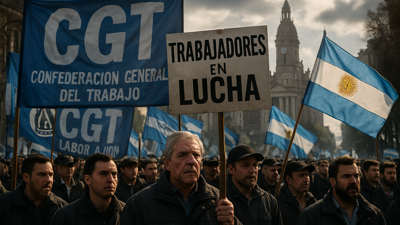 Argentina Faces General Strike as CGT Mobilizes Against Milei's Labor Reforms