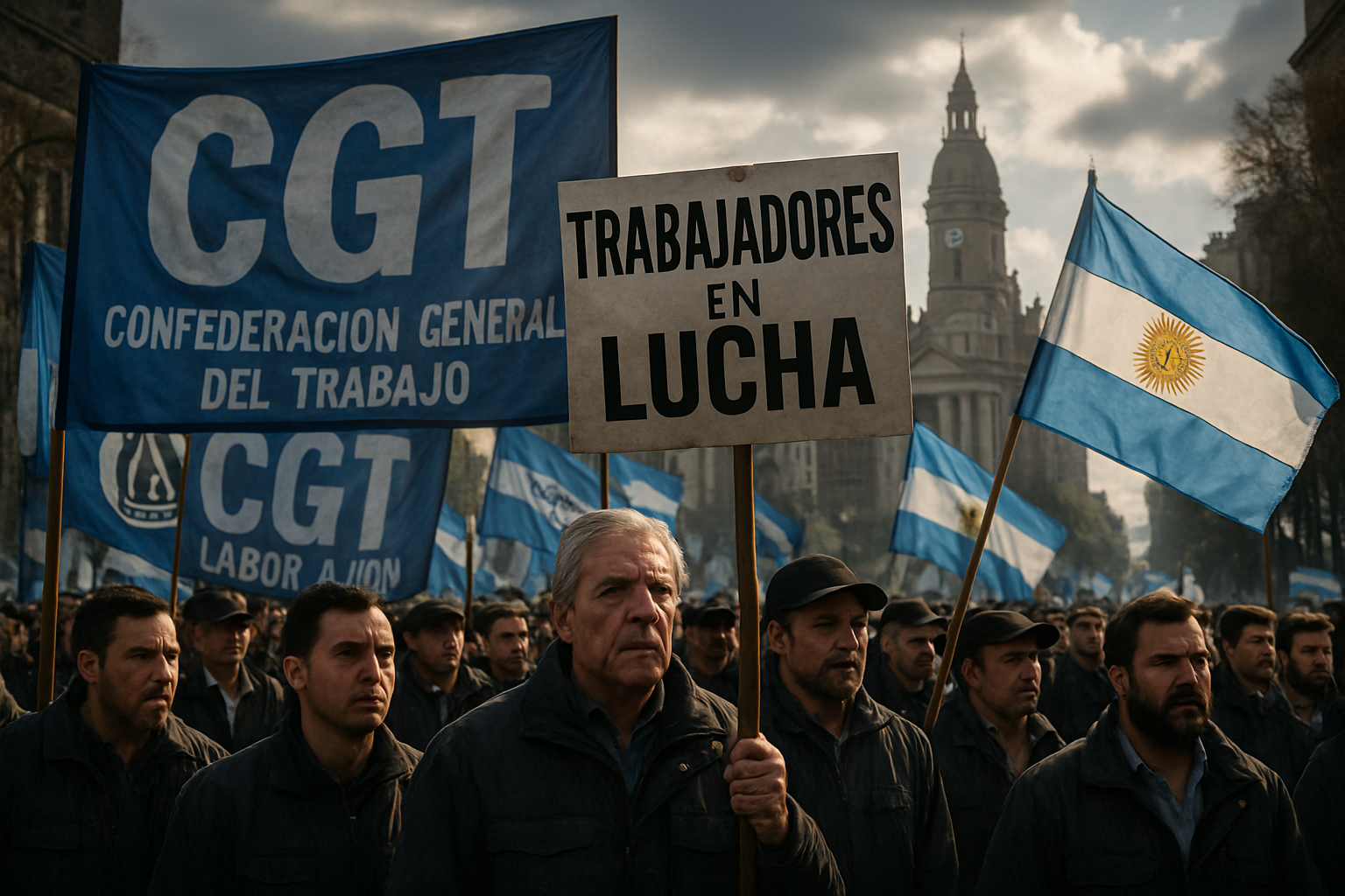 Argentina Faces General Strike as CGT Mobilizes Against Milei's Labor Reforms