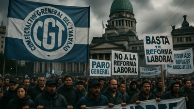 Argentina Paralyzed by Fourth CGT General Strike as Labor Reform Battle Intensifies