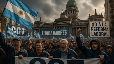 Argentina's CGT Leads Massive Labor Reform Protests as Senate Debates Milei's Controversial Bill