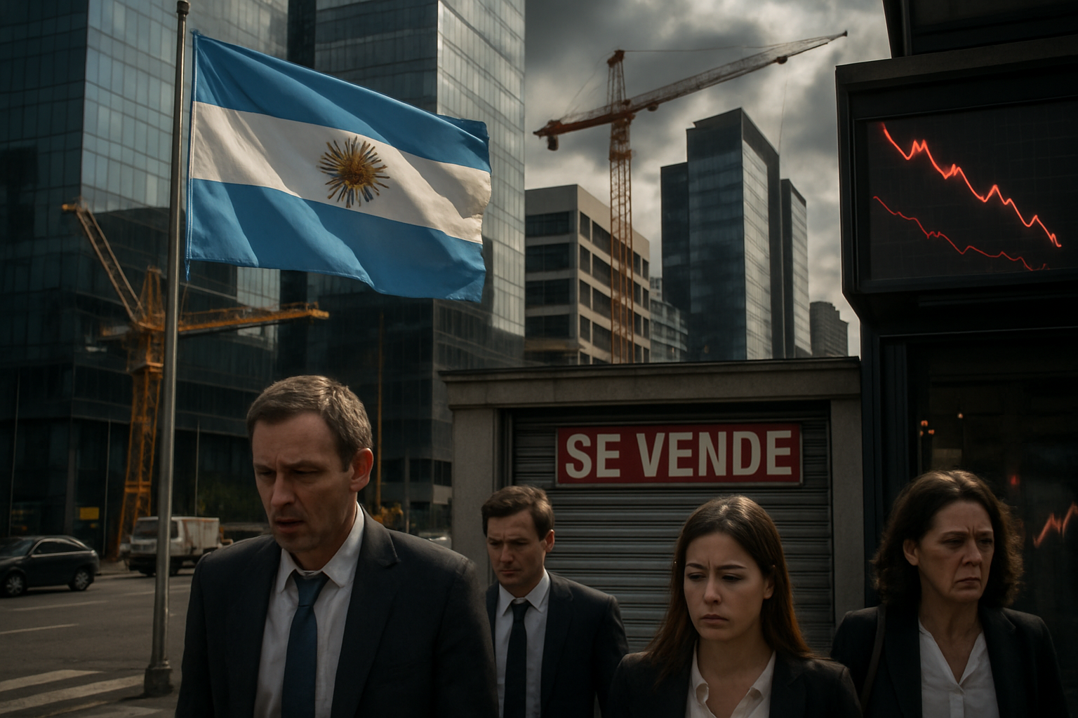 Argentina Faces Deepening Economic Crisis as Major Company Closures Mount Under Milei Administration