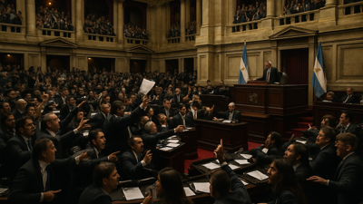 Argentina's Chamber of Deputies Approves Labor Reform Amid Nationwide Strike, Bill Returns to Senate
