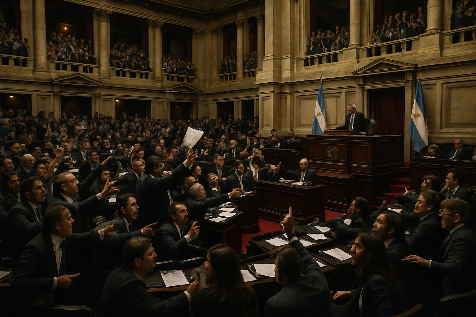 Argentina's Chamber of Deputies Approves Labor Reform Amid Nationwide Strike, Bill Returns to Senate