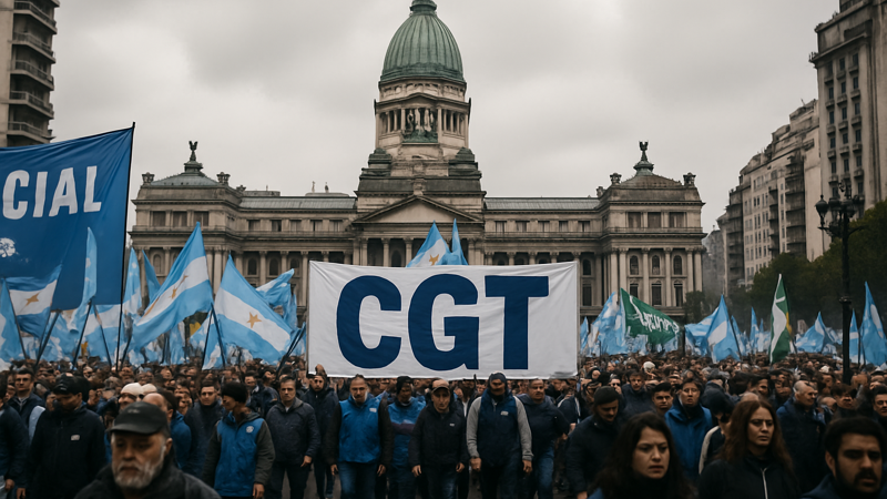 Argentine Unions Launch Historic 24-Hour Strike Against Milei's Labor Reforms as Congress Debates Controversial Legislation