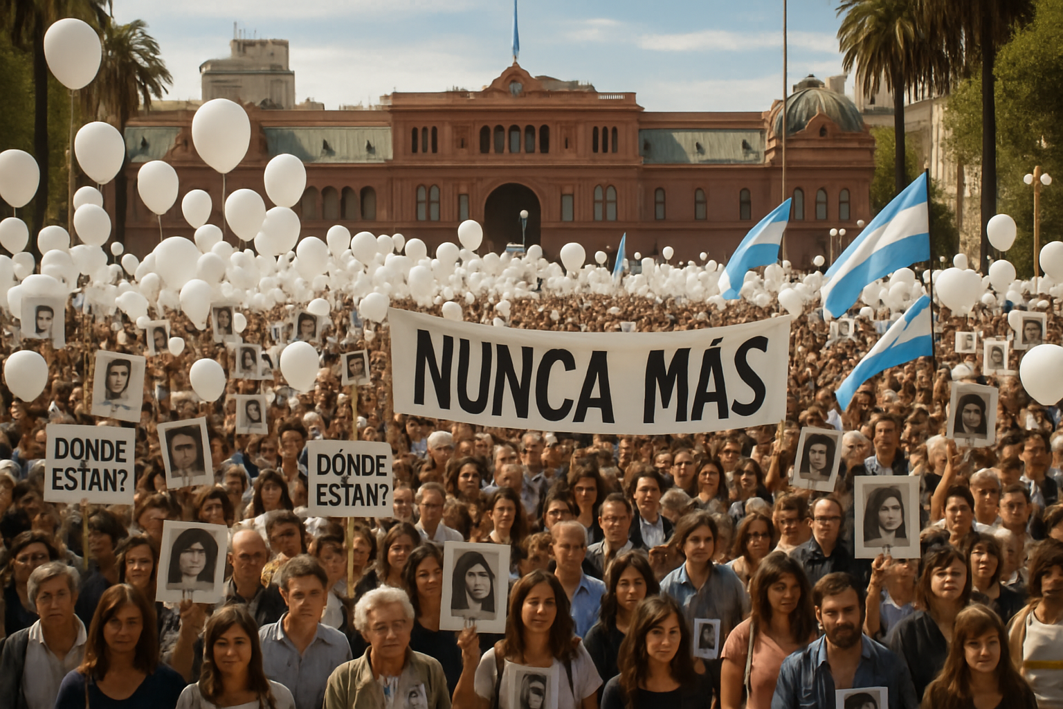 Argentina Marks 50 Years Since Military Coup with Massive "Never Forget" March