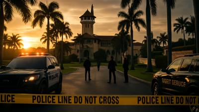 Armed Man Shot Dead at Trump's Mar-a-Lago Resort After Breaching Security Perimeter