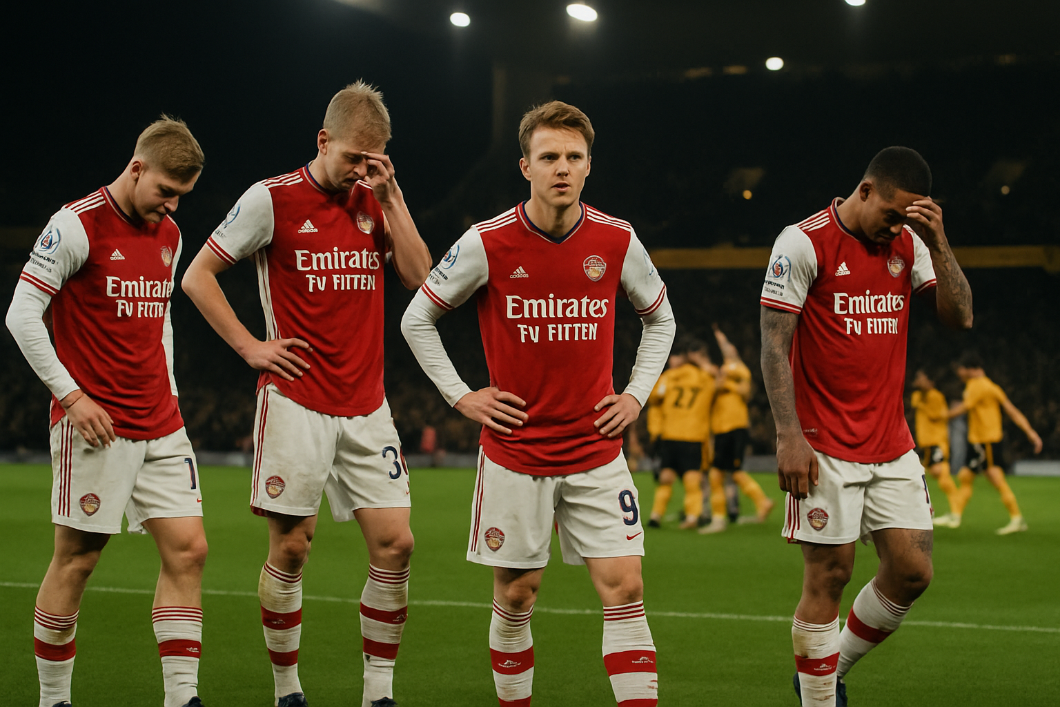 Arsenal's Title Dreams Take Major Hit as Wolves Snatch Dramatic 2-2 Draw in Stoppage Time