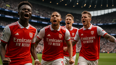 Arsenal Crushes Tottenham 4-1 in North London Derby to Revive Title Hopes