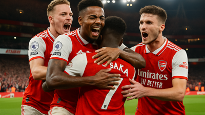 Arsenal Defeats Chelsea 2-1 to Restore Five-Point Premier League Lead