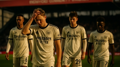 Arsenal's Premier League Title Hopes Take Major Hit After 1-1 Draw with Brentford