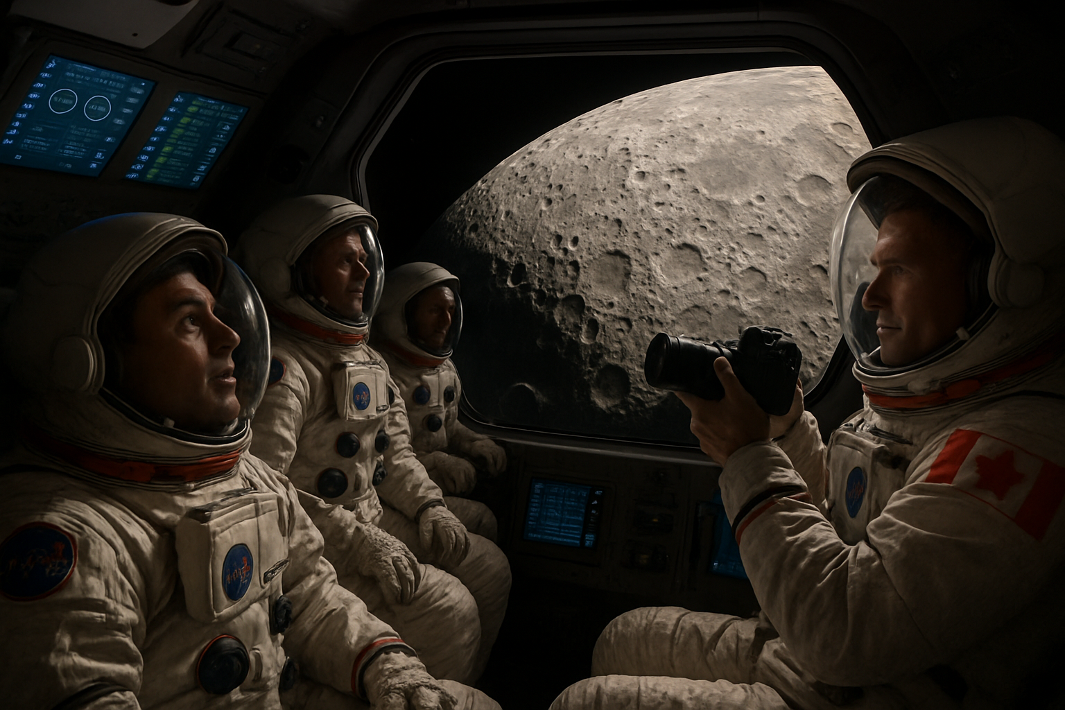 Artemis II Crew Continues Historic Lunar Mission with Spectacular Views and Communications from Space