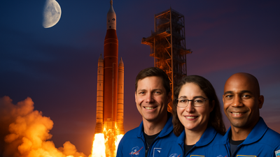 Artemis II Crew Successfully Launches After Overcoming Technical Challenges, Now Orbiting Earth