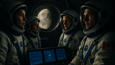 Artemis II Astronauts Navigate Toilet Troubles and Capture Never-Before-Seen Lunar Views