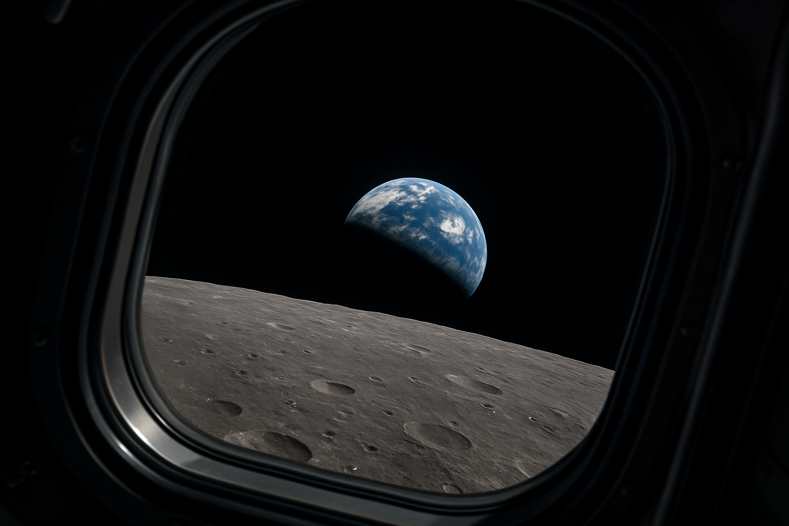 NASA Releases Historic "Earthset" Photos from Artemis II Moon Mission's Record-Breaking Flyby