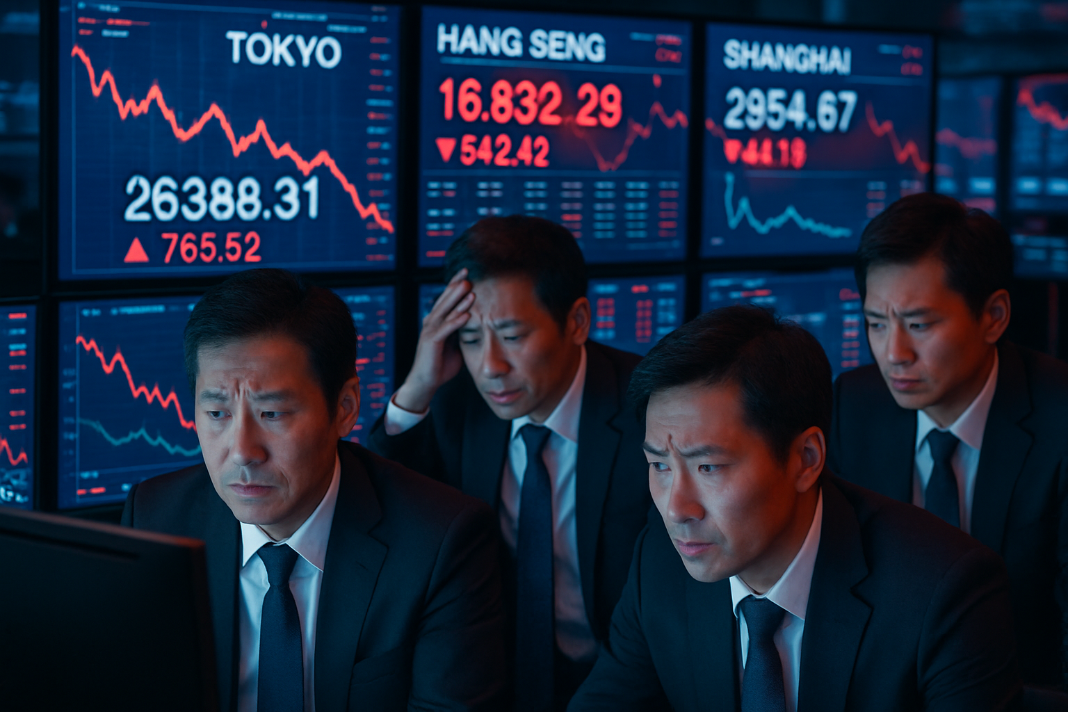 Asian Financial Markets Navigate Complex Terrain Amid Persistent Global Economic Uncertainties