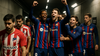 Atletico Madrid Reach Copa del Rey Final Despite 3-0 Barcelona Defeat, Advance on Aggregate