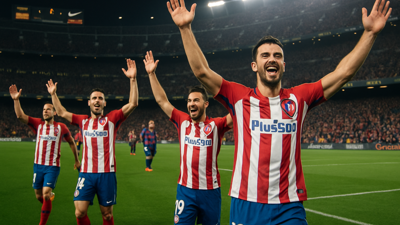 Atletico Madrid Reaches Copa del Rey Final Despite Barcelona's Valiant 3-0 Victory in Second Leg