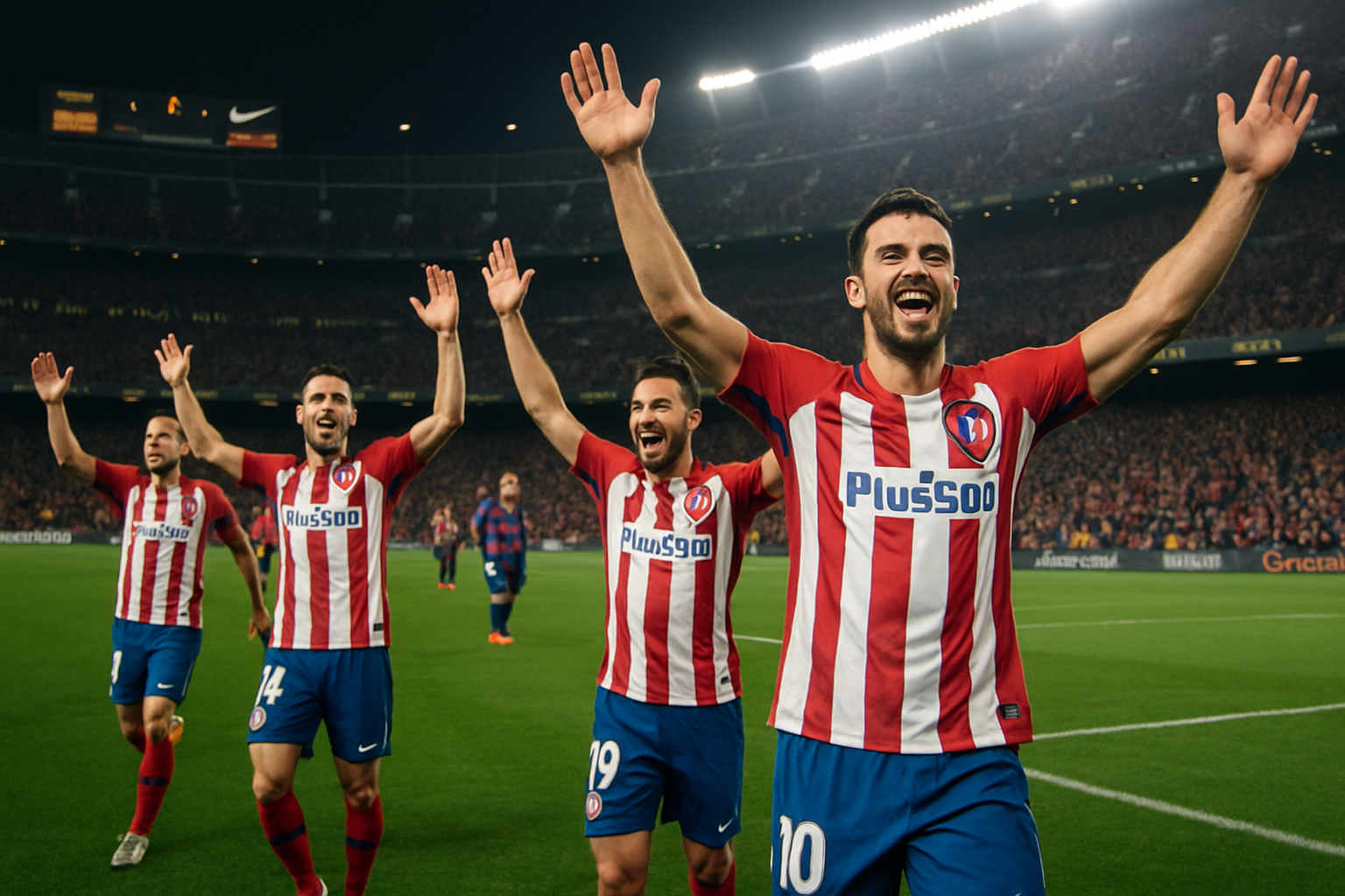 Atletico Madrid Reaches Copa del Rey Final Despite Barcelona's Valiant 3-0 Victory in Second Leg