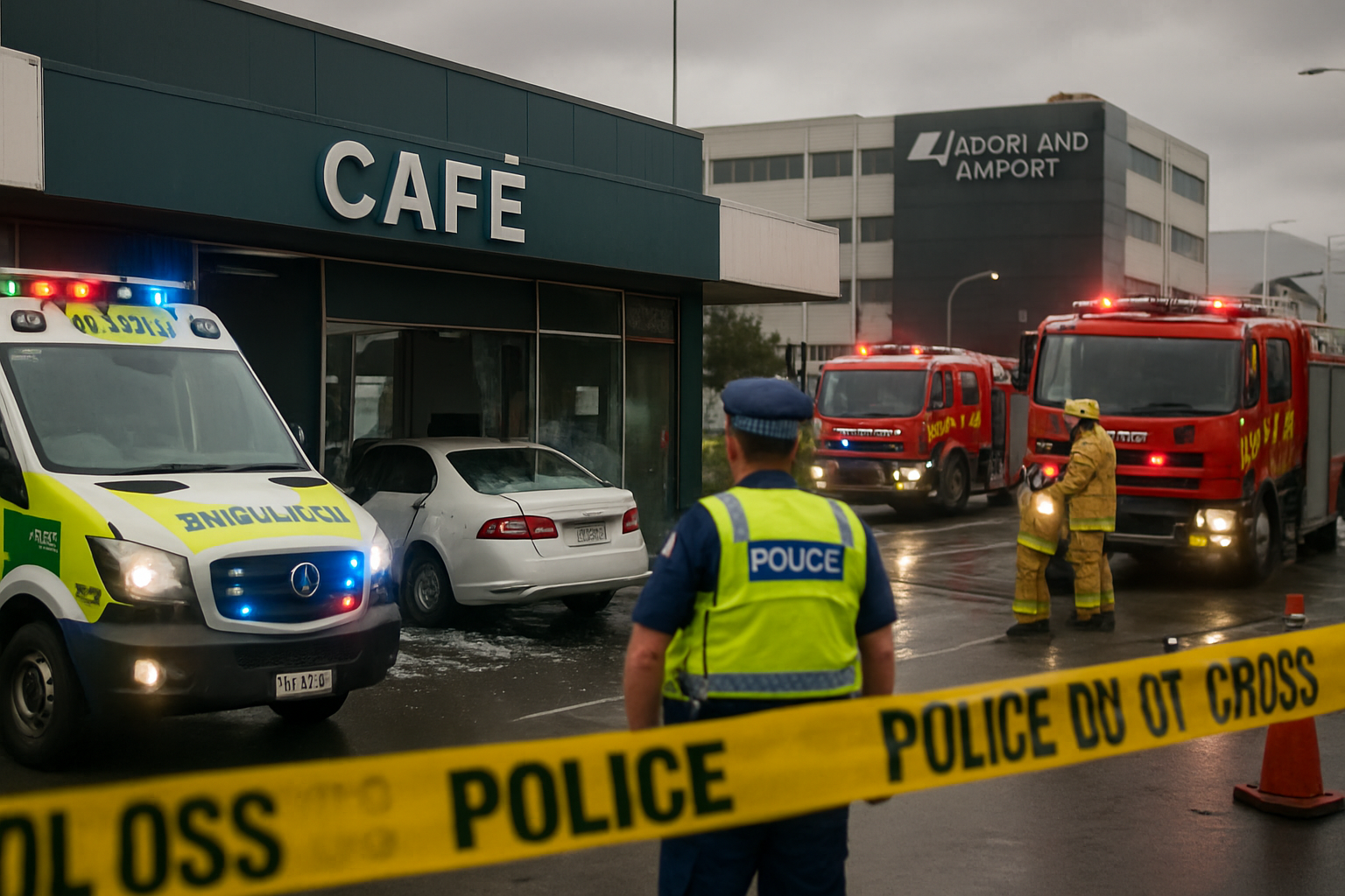 Tragic Car Crash Into Auckland Cafe Kills Mother, Severely Injures Child in Forrest Hill Incident