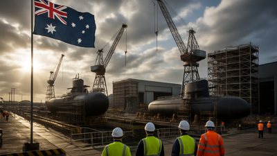 Australia Commits $30 Billion to Nuclear Submarine Program with Major Shipyard Investment