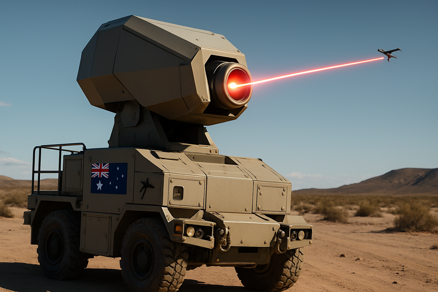 Australia Unveils 'Star Wars' Anti-Drone Laser System with Pinpoint Precision Targeting