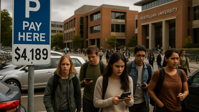 University Parking Hits $4,189 as Australia's Cost of Living Crisis Devastates Students
