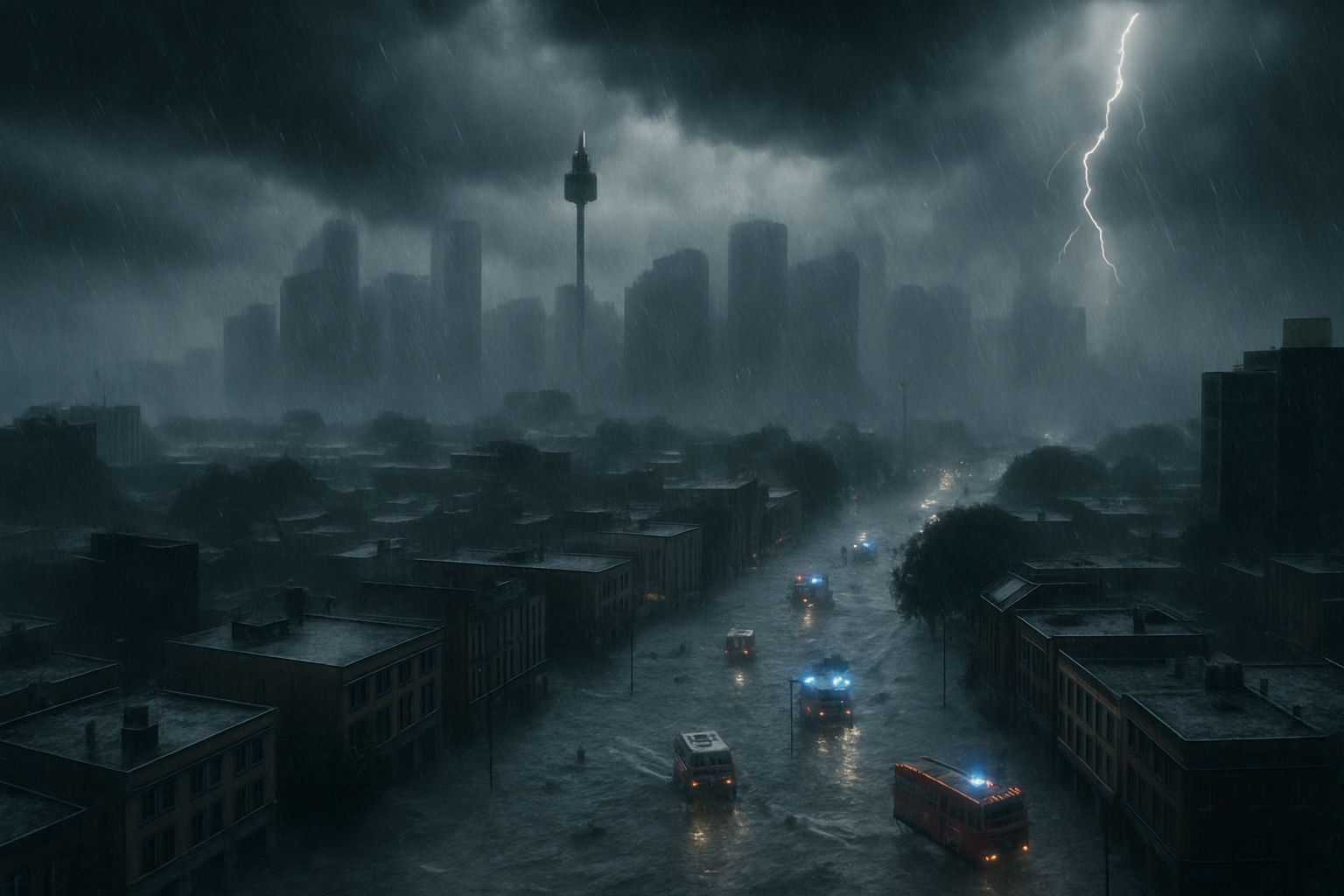 Australia Faces "Apocalyptic" Rain and Dangerous Flash Flooding as Weather Bureau Issues Severe Thunderstorm Warnings