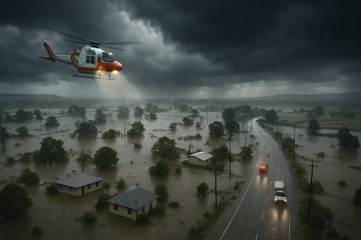 Australia Faces Severe Weather Crisis as Flights Diverted, States Brace for Historic Flooding