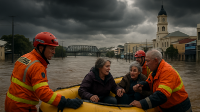Queensland Flooding Crisis and Beach Closures Test Australia's Emergency Response