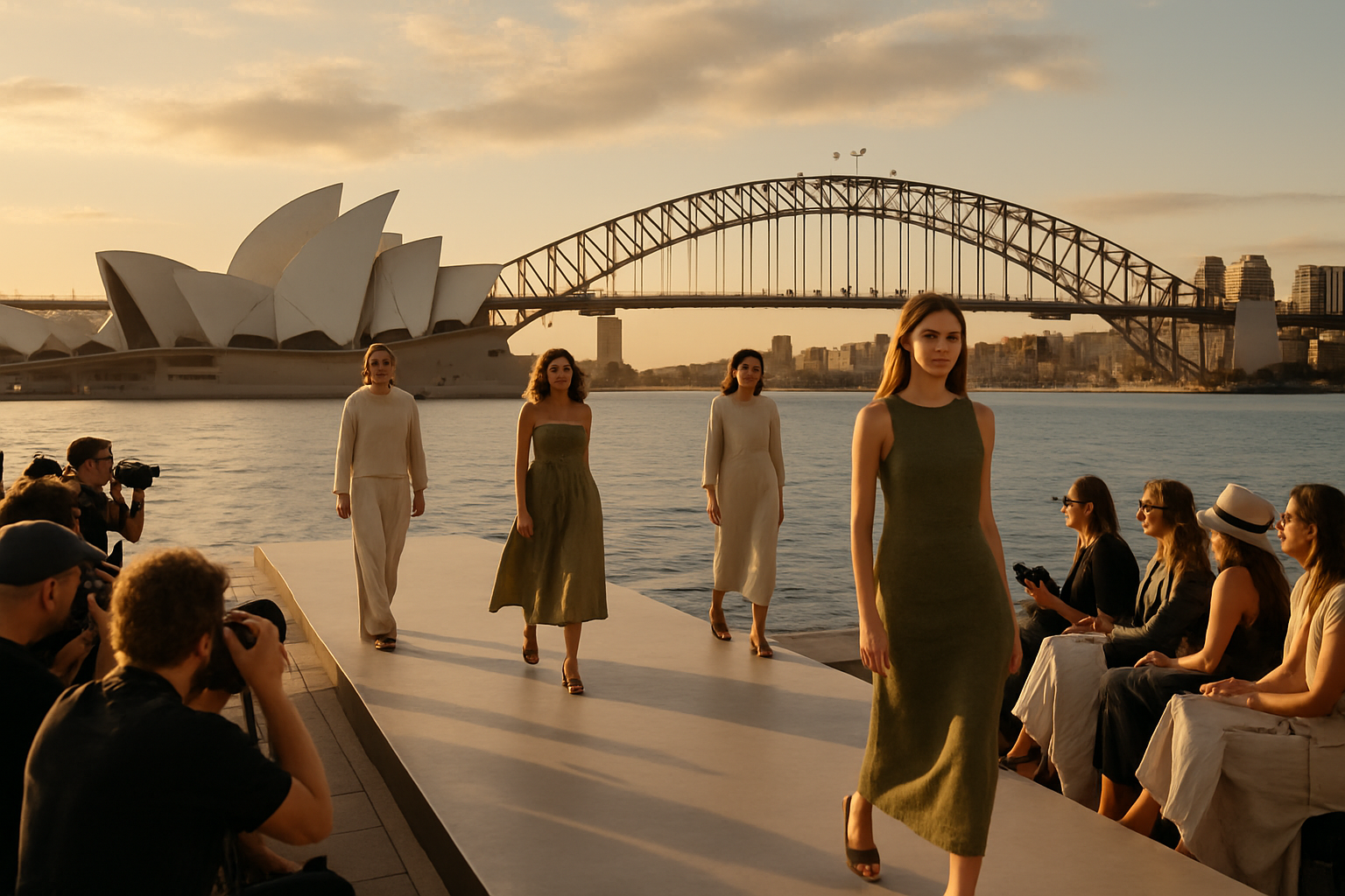 Australian Fashion Week Returns to Sydney Harbour: Water Views Signal Industry's Sustainable Renaissance