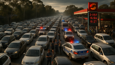 Police Intervention Halts Melbourne Fuel Chaos as Australia Faces Critical Energy Crisis