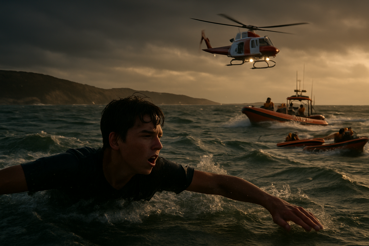 13-Year-Old Austin Appelbee's 'Superhuman' Four-Hour Swim Saves Family Swept Out to Sea in Western Australia