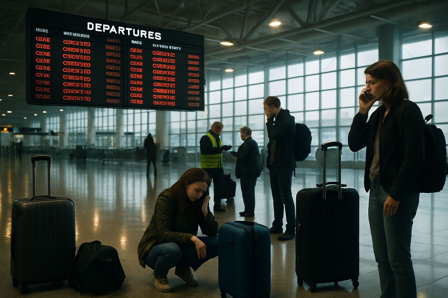 Aviation Crisis Unfolds as Middle East Conflict Triggers Global Flight Cancellations and Tourist Evacuations