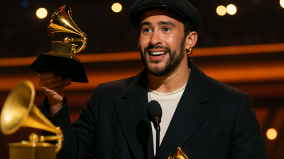 Bad Bunny's Historic Grammy Victory Sparks Political Firestorm as Super Bowl Performance Looms