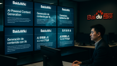 Baidu Launches AI-Powered Wikipedia Rival in Bold Global Expansion Strategy