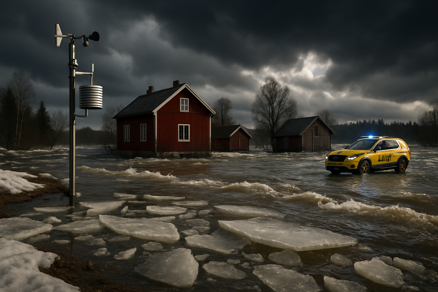 Baltic Region Faces Unprecedented Early Flooding as Temperature Records Shatter Winter Norms
