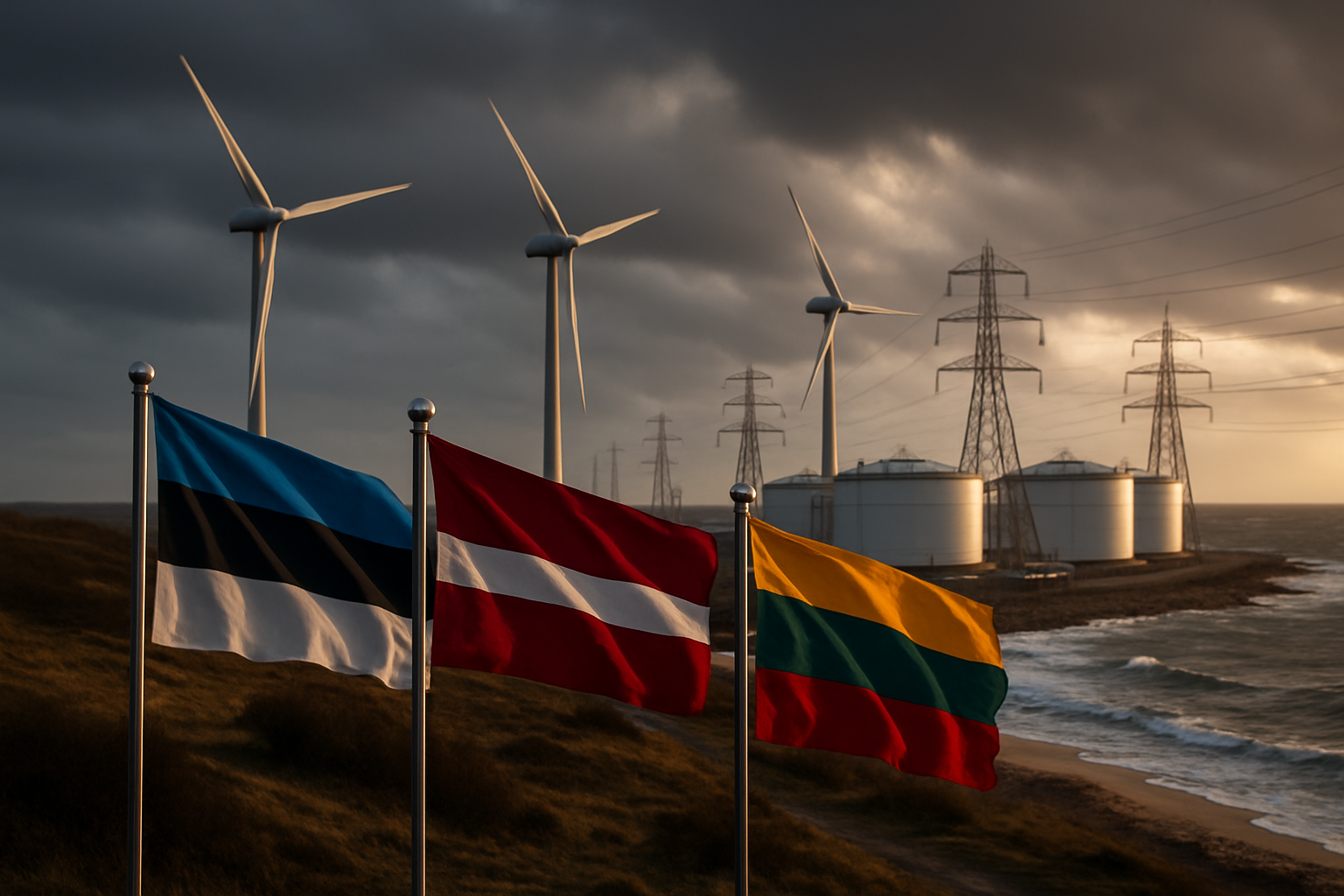 Baltic States Navigate Energy Security Crisis Amid Global Oil Surge and Russian Sanctions Stance