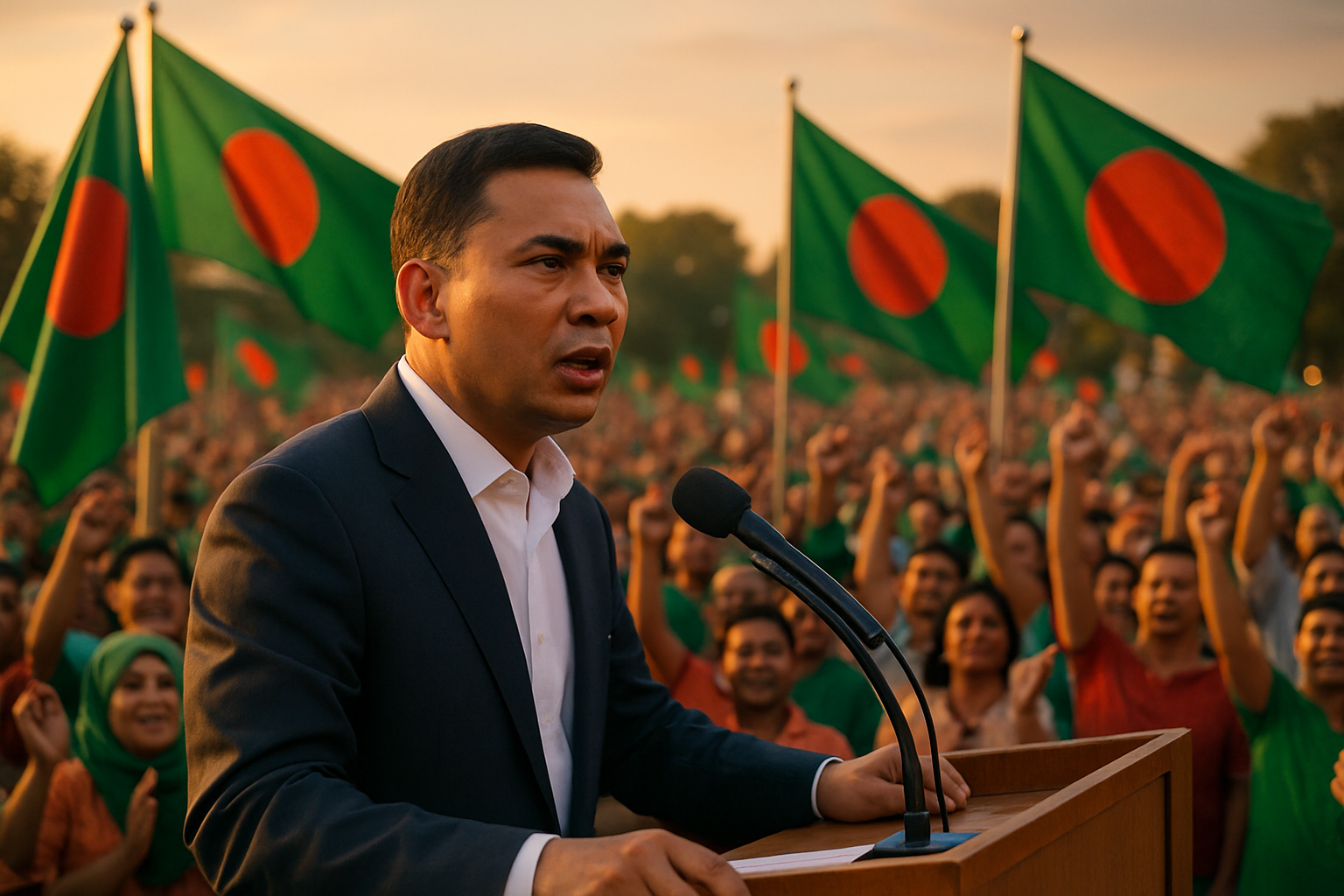 Bangladesh's BNP Achieves Historic Landslide Victory as Tarique Rahman Set to Become Prime Minister